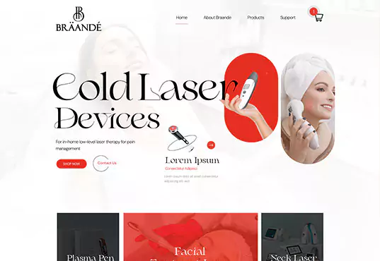 Beauty and Cosmetics design inspiration 8