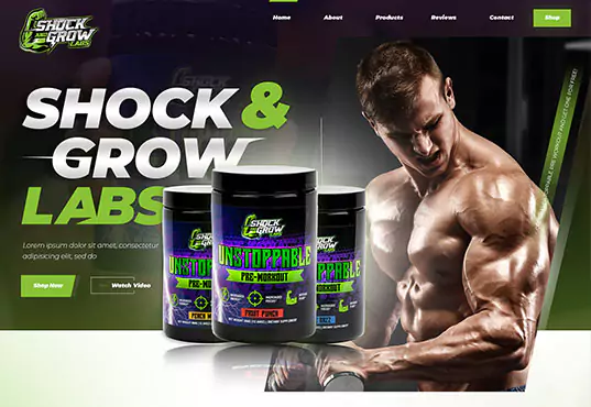 Gym and Fitness design inspiration 1
