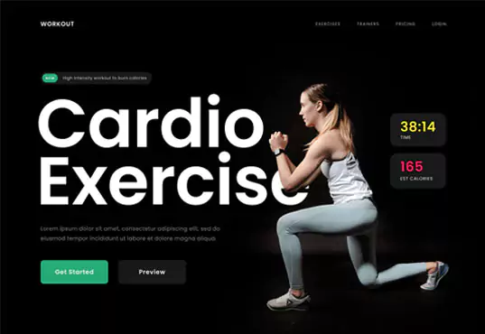 Gym and Fitness design inspiration 6