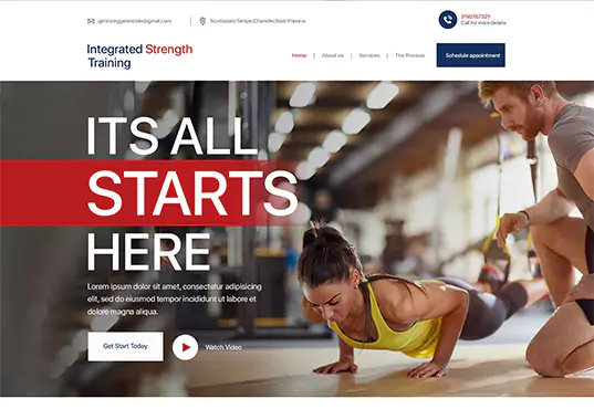 Gym and Fitness design inspiration 8