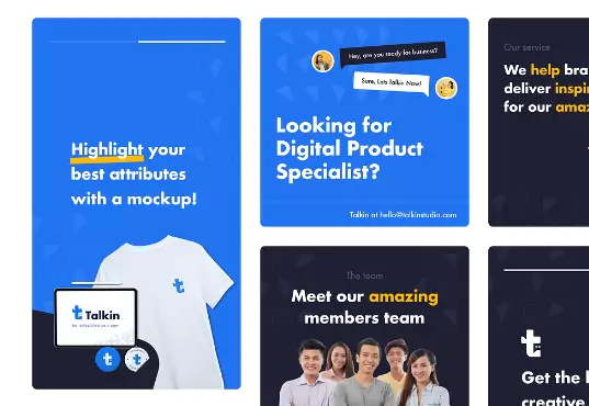 Social Media design inspiration 9